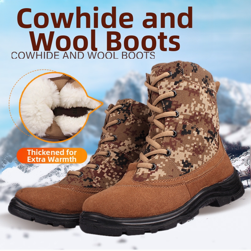 Unisex talvevälised kõrge varbaosaga jalanõud, libisemiskindla paksu tallaga, polüestrist kangas, isoleeritud külma eest, sobivad matkamiseks ja talviseks spordiks