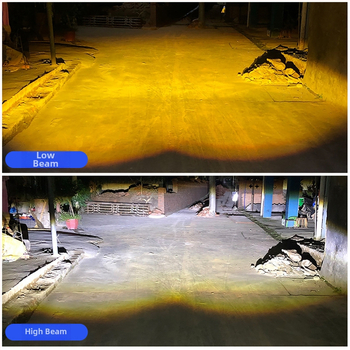 Motociklo LED prožektorius, aliumininis korpusas ir lęšis, 12V, IP67, 15000 lm, LED