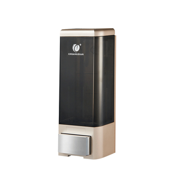 Seininis rankinis muilo dozatorius, ABS medžiaga, rankinis spaudimas, CE sertifikatas, Creation Point prekinis ženklas, paruoštas privatizacijai