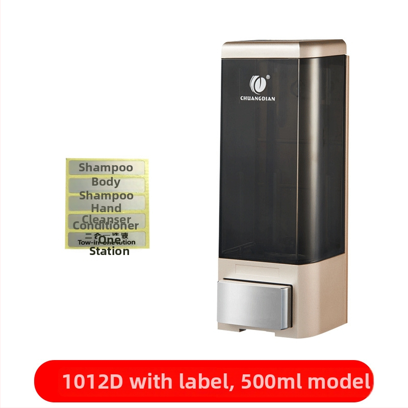 Seininis rankinis muilo dozatorius, ABS medžiaga, rankinis spaudimas, CE sertifikatas, Creation Point prekinis ženklas, paruoštas privatizacijai