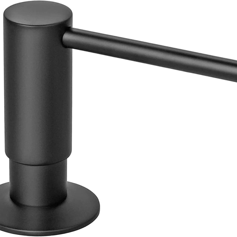 Virtuvės kriauklės muilo dozatorius su spaudimu (Medžiaga: Varis; Paviršius: Elektroplakavimas; Veikimas: Rankinis spaudimas; Svoris: 0.35 kg)