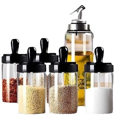 Fűszertartó üveg, Üveg, Hőálló, Skandináv Stílus