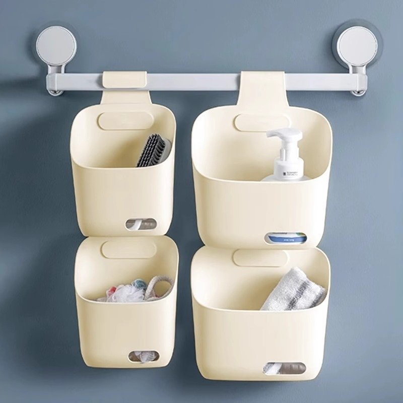 Kuhinjska viseća košarica za pohranu, plastična, moderan minimalistički stil, model: jedan paket
