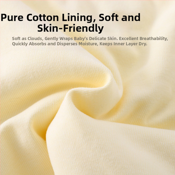 Laste puuvillane padi vest vooderduse, unisex, 0–12 kuu, sügis-talv, varrukatuta, karikatürimustriga