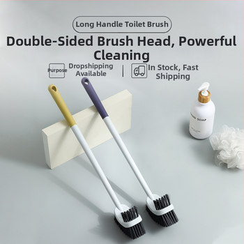 Toaletný štetec, s dlhou rúčkou, na stenu, plast, 0,16 kg, 1 ks