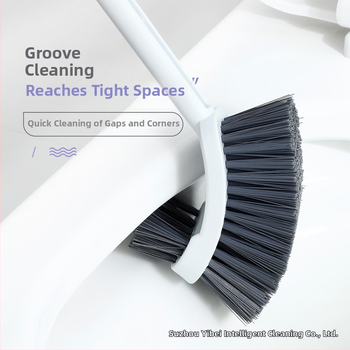 Toaletný štetec, s dlhou rúčkou, na stenu, plast, 0,16 kg, 1 ks