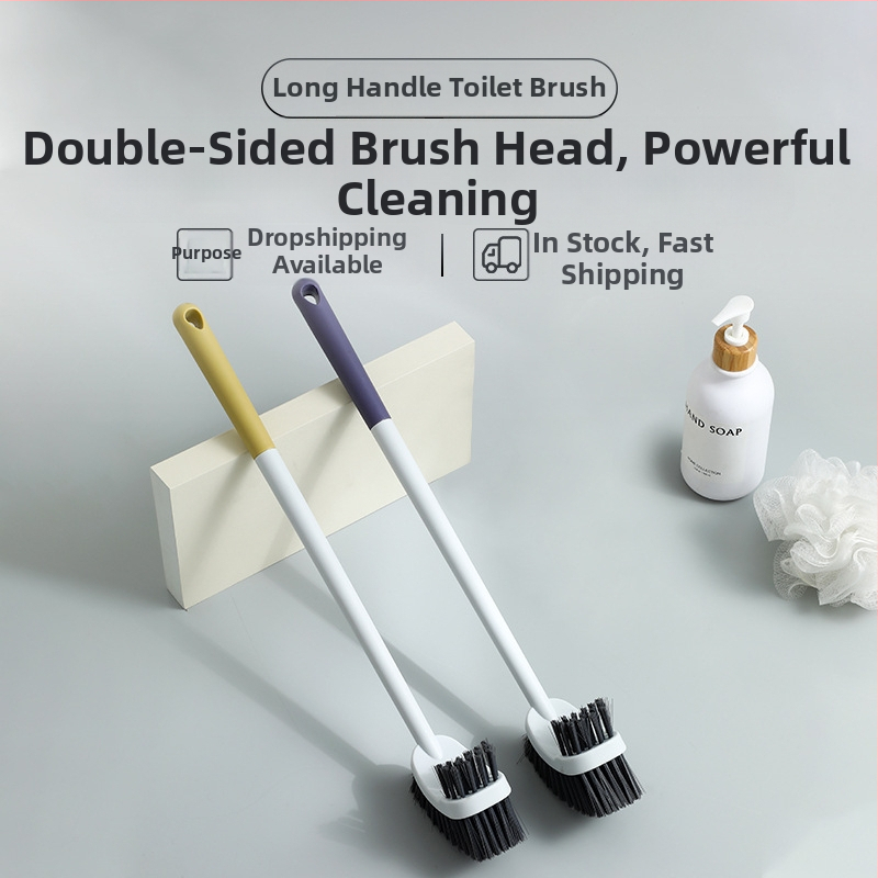 Toaletný štetec, s dlhou rúčkou, na stenu, plast, 0,16 kg, 1 ks