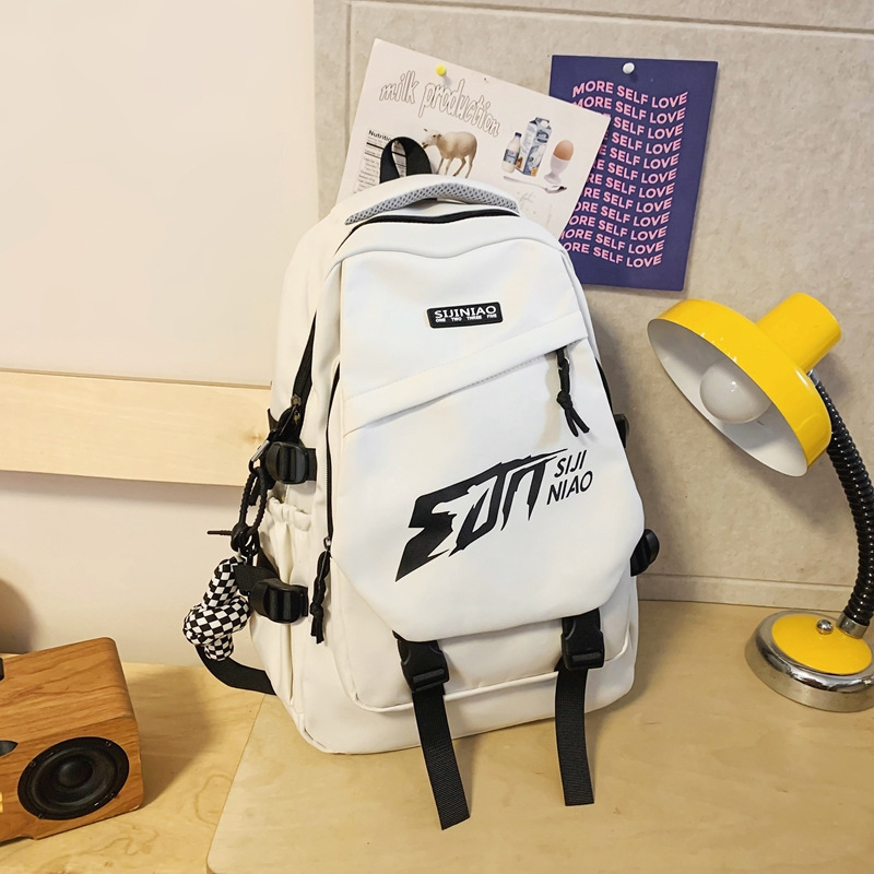 Uniszex vízálló Oxford anyagú hátizsák, utcai stílus, 15 hüvelykes laptophoz, kapacitás 20 L alatt, utazások szabadidejére