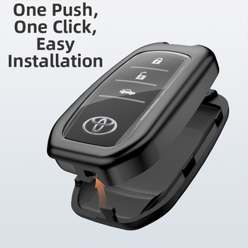 Toyota kõikehõlmav võtme kate - alumiiniumist sulam, kõrge kvaliteet, kohandatav privaatne märgis