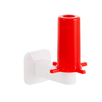 Vertikálny samolepiaci držiak na papier – plastový, cylindrický, moderný štýl (samolepiaci, bez vŕtania)