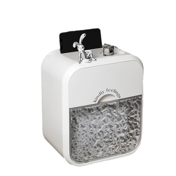 Box montat pe perete pentru hârtie igienică, model glaciar, din plastic, impermeabil, model 2784