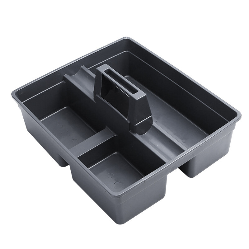 Plastični koš za odlaganje s tri odjeljka – ojačani dizajn za čišćenje, za kućnu i hotelsku upotrebu