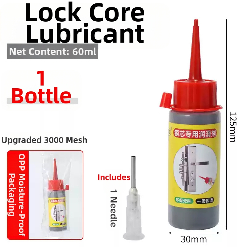 Mazivo na zámku dverí s grafitovým práškom – Hangge, model: Iné, rozsah použitia: Iné