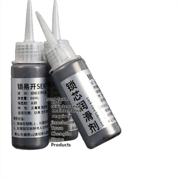 Mazivo z grafitového prášku pre zámky dverí — ultra jemný grafitový prášok pre domáce dvere proti krádeži