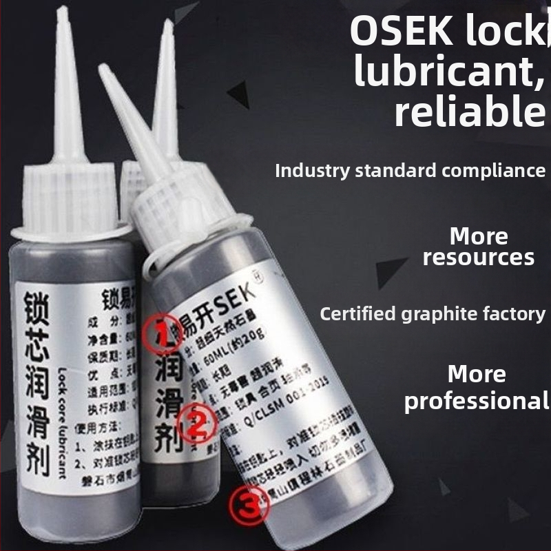 Grafito miltelių tepalas spynoms durims — ultrafin grafito milteliai namų apsaugai