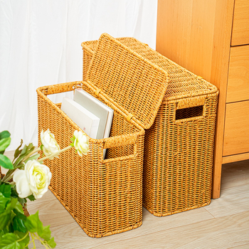 Košara za pohranu STW0064 L, papirni materijal, za knjige i časopise, marka Shuangtian, moderan jednostavan stil