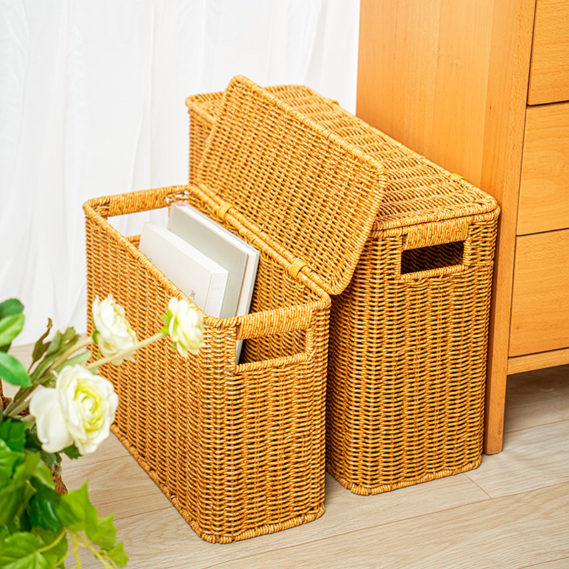 Košara za pohranu STW0064 L, papirni materijal, za knjige i časopise, marka Shuangtian, moderan jednostavan stil