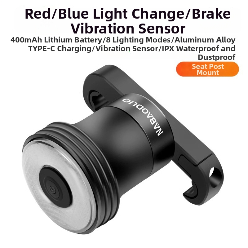 Stražnje svjetlo za bicikl s pametnim senzorom kočnice, indikator punjenja, za cestovne i MTB bicikle