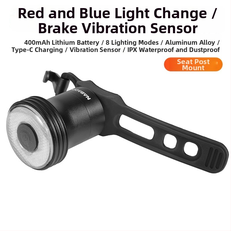 Stražnje svjetlo za bicikl s pametnim senzorom kočnice, indikator punjenja, za cestovne i MTB bicikle