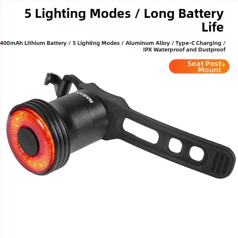 Stražnje svjetlo za bicikl s pametnim senzorom kočnice, indikator punjenja, za cestovne i MTB bicikle