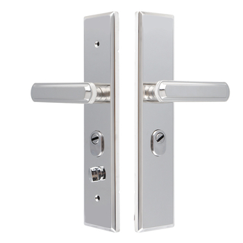 Rozsdamentes acél ajtózár fogantyú - lopás elleni biztonsági fogantyú bejárati ajtókhoz, univerzális páncél dizájn (Anyag: Rozsdamentes acél; Modell: Rozsdamentes acél fogantyú; Alkalmazási terület: Biztonsági ajtók/bejárati ajtók; Stílus: Új kínai stílus)