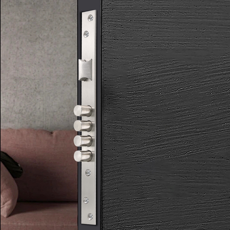 Nehrdzavejúce oceľové telo zámku proti krádeži pre drevené dvere, univerzálne valcové telo zámku 5085/6085/7085, model RML-40, hmotnosť 0,9 kg