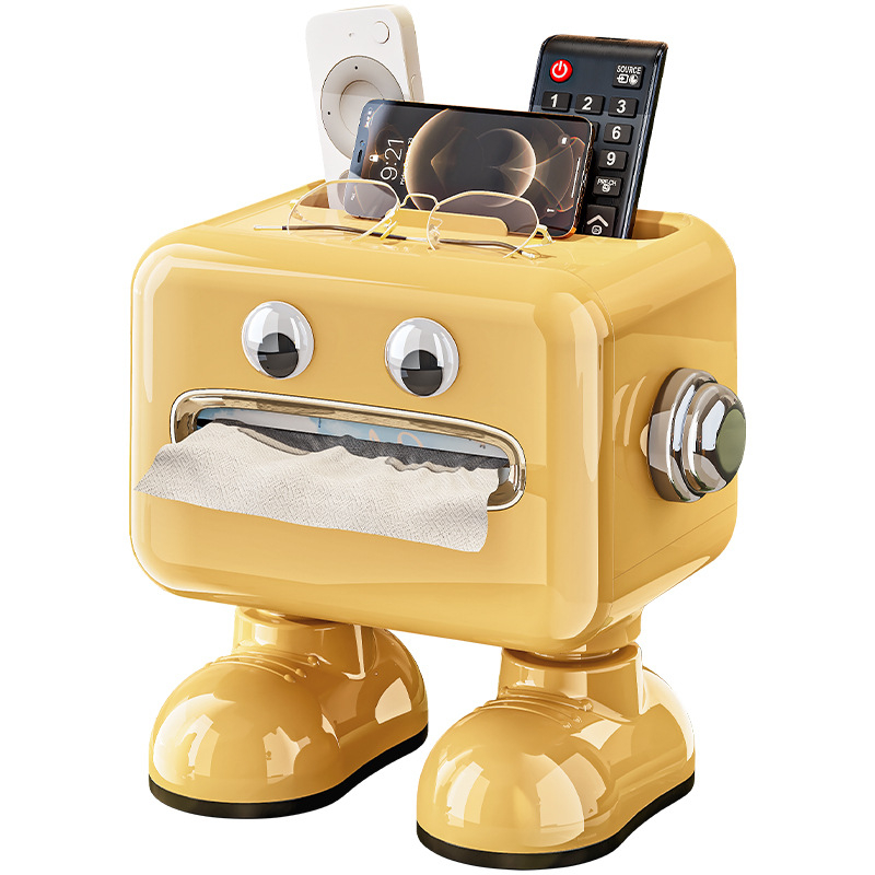 Laudade salvrätikute kasti flip-lukuga, plastikust mitmeotstarbeline hoidik, veekindel, elutoa jaoks