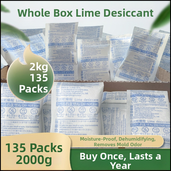 Lime džiovintuvo maišelis džiovinimui ir drėgmės kontrolei, 15 g, maišelyje, plokščias padėtis