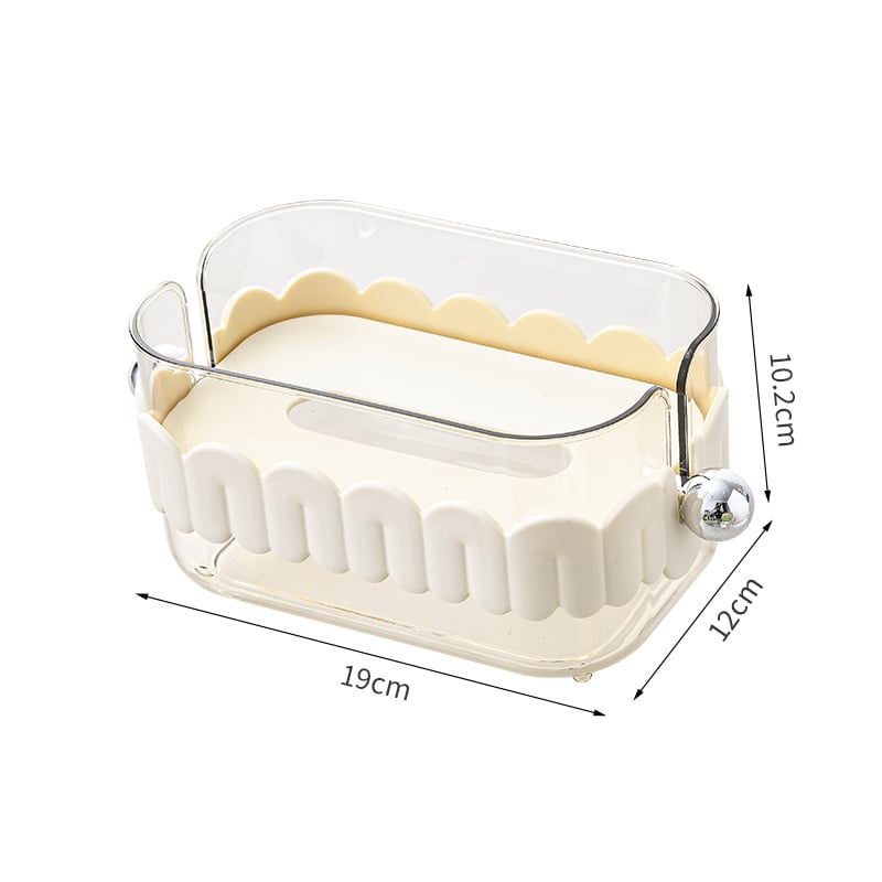 Papírzsebkendő tartó műanyagból, modell 001, Taizhou eredet, 60 darabos csomag, Light Luxury stílus.