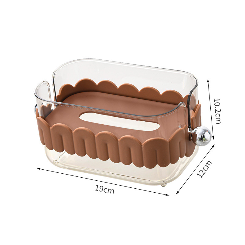 Papírzsebkendő tartó műanyagból, modell 001, Taizhou eredet, 60 darabos csomag, Light Luxury stílus.