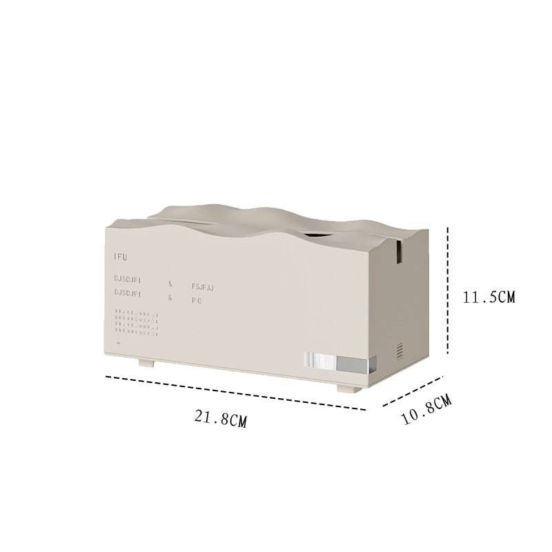 PET asztali szalvétatartó, modell 2922, modern-minimalista stílus, multifunkcionális, húzható szalvéta, Márka Marys Brother