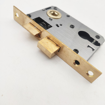 Telo zámku pre drevenú kliku dverí – meďové telo, 158 g, moderný dizajn, HX