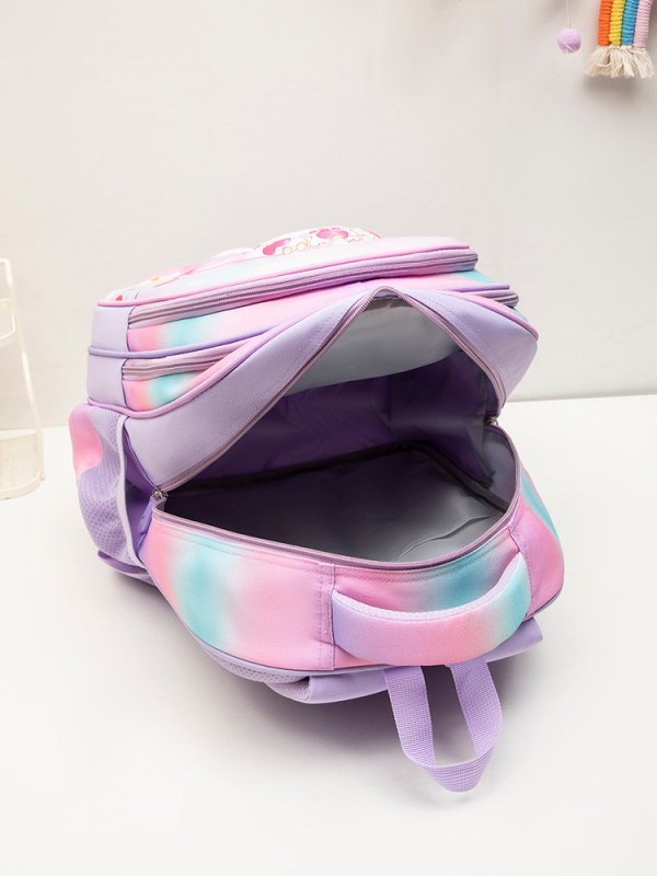 Карикатурна раница за ученици от началното училище — голям капацитет, Oxford материя, дишаща и водоустойчива, изключително лека, презрамки с въздушна възглавничка