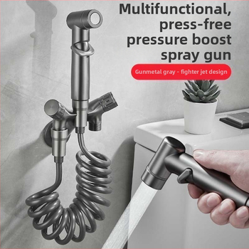 Toaletný sprej s uhlovým ventilom, meď, jednofunkčný, CE certifikát, možnosť prispôsobenia, montáž nie je zahrnutá