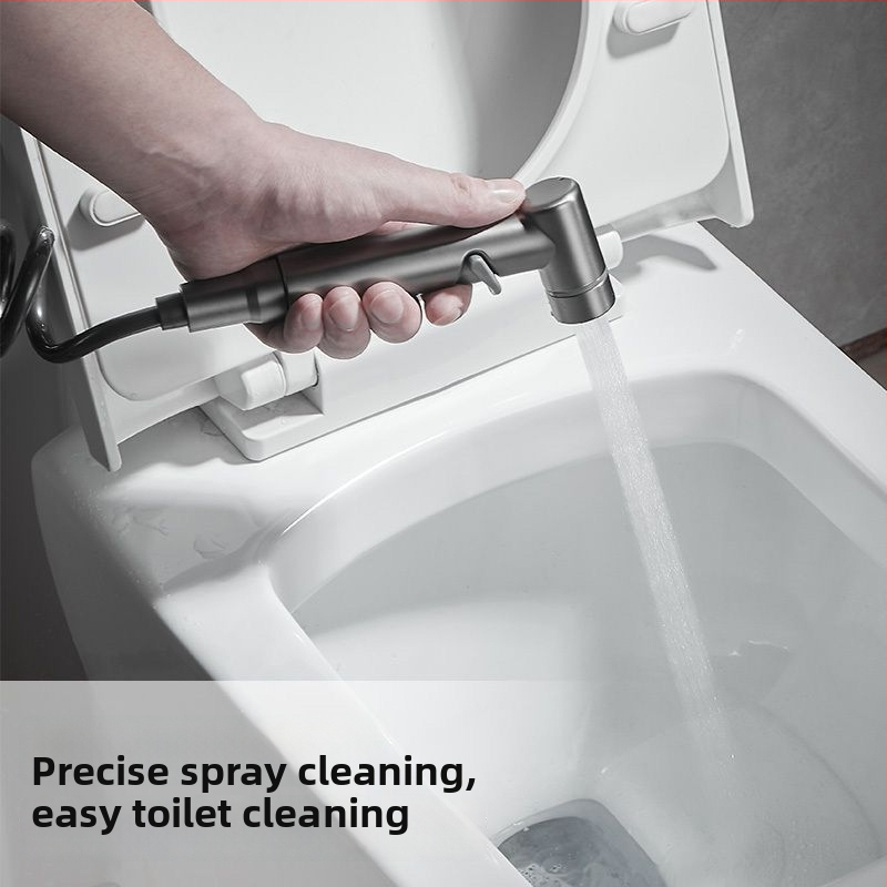 Toaletný sprej s uhlovým ventilom, meď, jednofunkčný, CE certifikát, možnosť prispôsobenia, montáž nie je zahrnutá