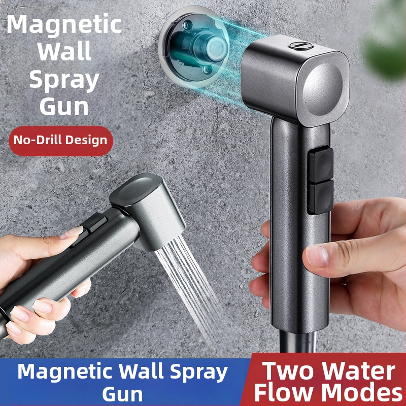 Душова пръскачка с кран 2-in-1, ABS корпус, функции пръскане и дъжд, въртяща се инсталация, електроплакиран покритие