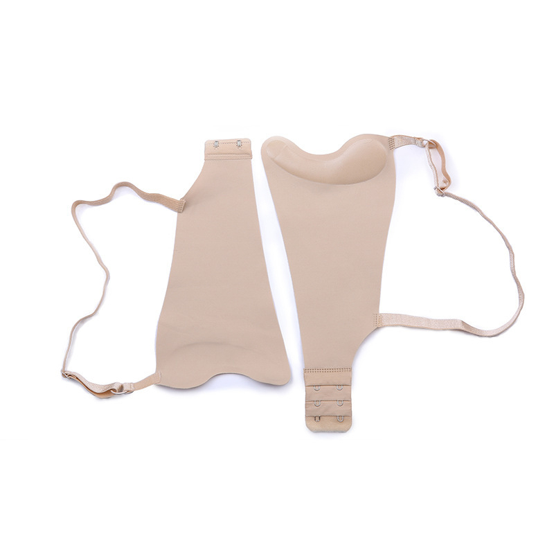 Jednodielna nafukovacia neviditeľná podprsenka pre malé prsia, push-up, bezšvový dizajn, odnímateľné dvojité ramienka, bočné zapínanie, nylon s elastanom, vhodný na svadobné šaty