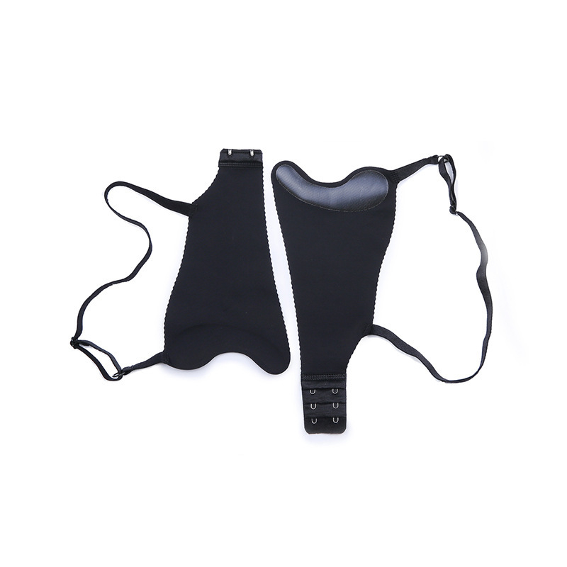 Jednodielna nafukovacia neviditeľná podprsenka pre malé prsia, push-up, bezšvový dizajn, odnímateľné dvojité ramienka, bočné zapínanie, nylon s elastanom, vhodný na svadobné šaty