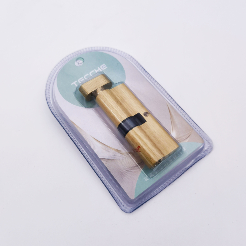 Vnútorný cylindr zámku na dvere, z čistého meďa, pre drevené dvere — 170 g, blister balenie, moderný minimalistický štýl