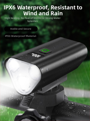 Predné svetlo pre cestný a horský bicykel, nočná jazda, s uchytením na zavesenie (Kód produktu 1239; Značka: Beautiful shirt; Dovoz: Nie)