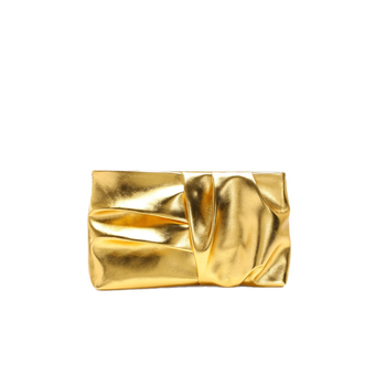 Geantă clutch din piele PU, stil urban minimalist, formă orizontală pătrată, închidere cu fermoar, buzunar intern ascuns cu fermoar și buzunar pentru telefon