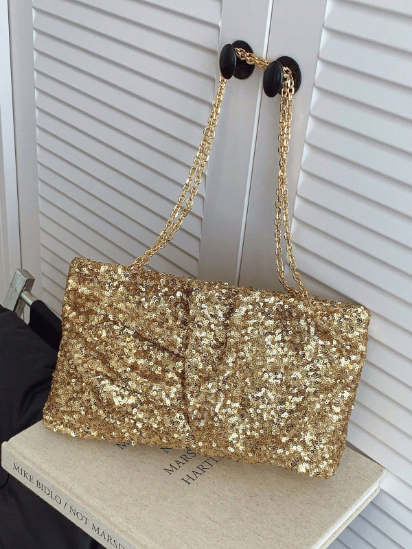 Geantă clutch din piele PU, stil urban minimalist, formă orizontală pătrată, închidere cu fermoar, buzunar intern ascuns cu fermoar și buzunar pentru telefon