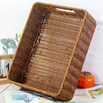 Coș de depozitare, material PP, model K000715, Huangtu craftsmanship, pentru CD-uri, cosmetice, cărți și căști