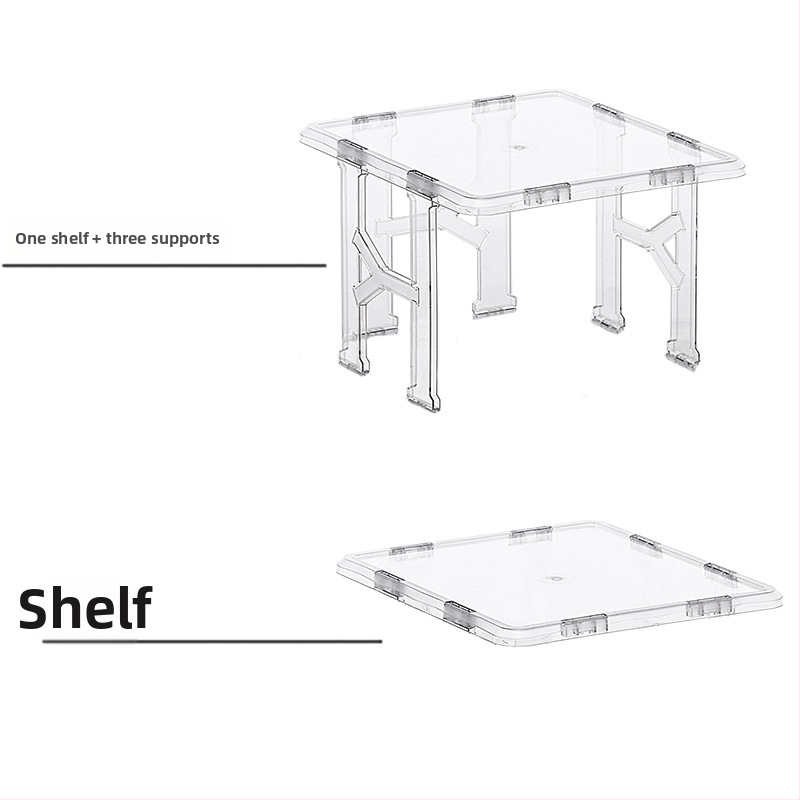 Įėjimo sulankstomas batų laikiklis, 1 lygiu, plastikas, modelis YH911, šiuolaikiškas paprastas stilius, daugiafunkcinis