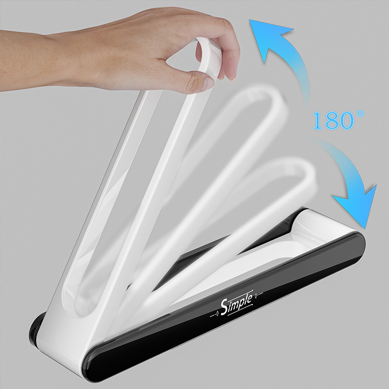 Fürdőszobai papucs-tároló - összecsukható, falra szerelhető vákuummontázs, nedvességálló, fúrás nélkül, műanyag