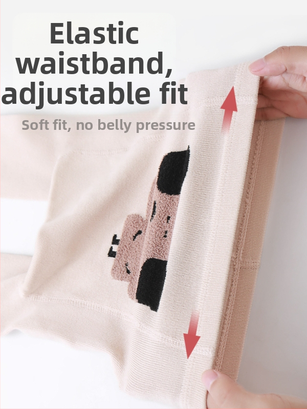 Laste sukkpüksid kammitud puuvillast karikatürimustriga, hingavad, kevad-sügiseks, unisex