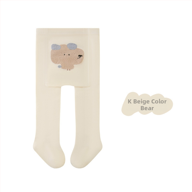 Laste sukkpüksid kammitud puuvillast karikatürimustriga, hingavad, kevad-sügiseks, unisex