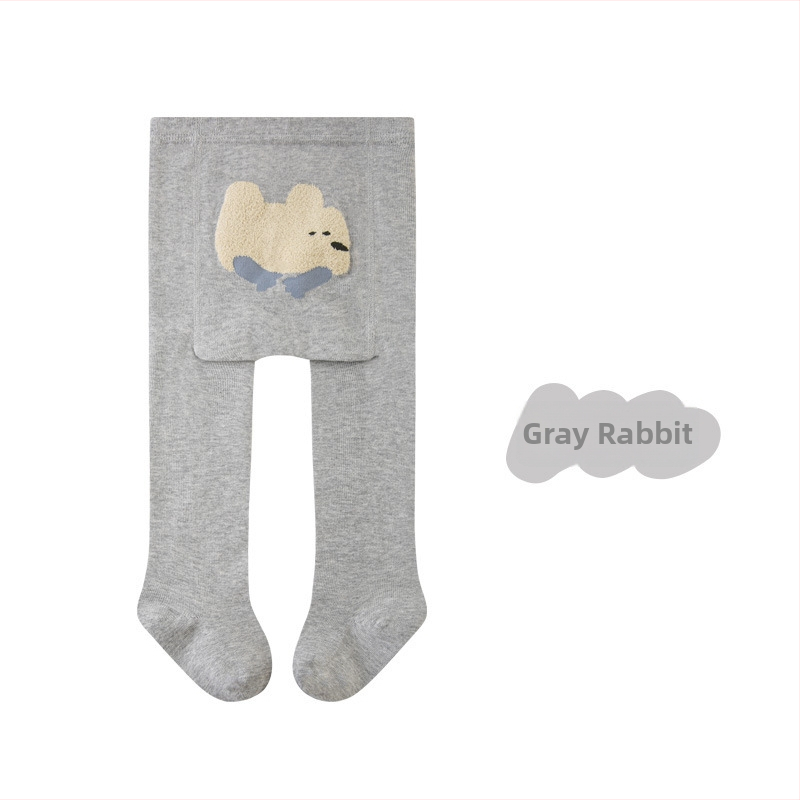 Laste sukkpüksid kammitud puuvillast karikatürimustriga, hingavad, kevad-sügiseks, unisex