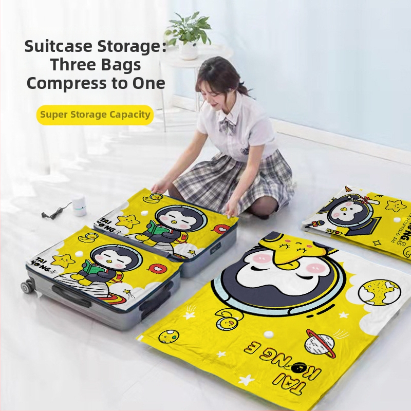 Vákuová kompresná taška na prikrývky a oblečenie, sací typ, materiál PA-PE, model Y171, pôvod Zhejiang