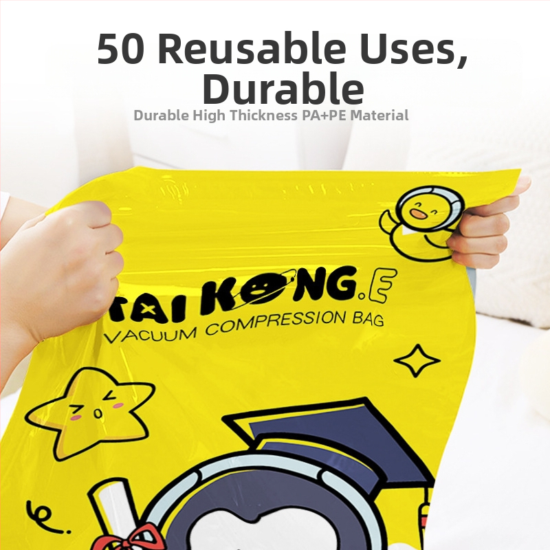 Vákuová kompresná taška na prikrývky a oblečenie, sací typ, materiál PA-PE, model Y171, pôvod Zhejiang